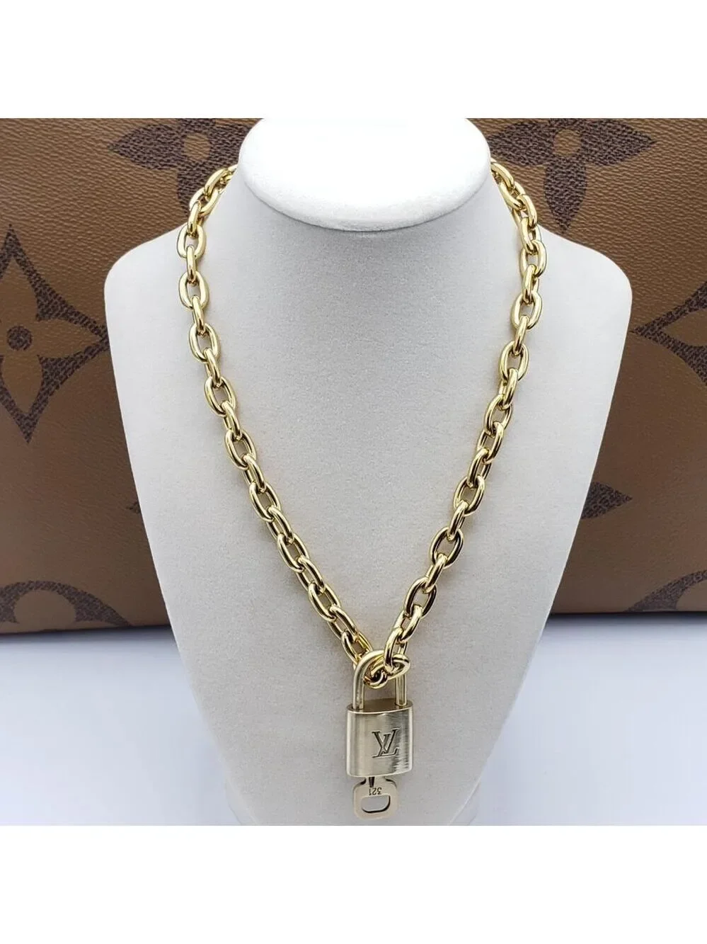 Louis Vuitton gold plated